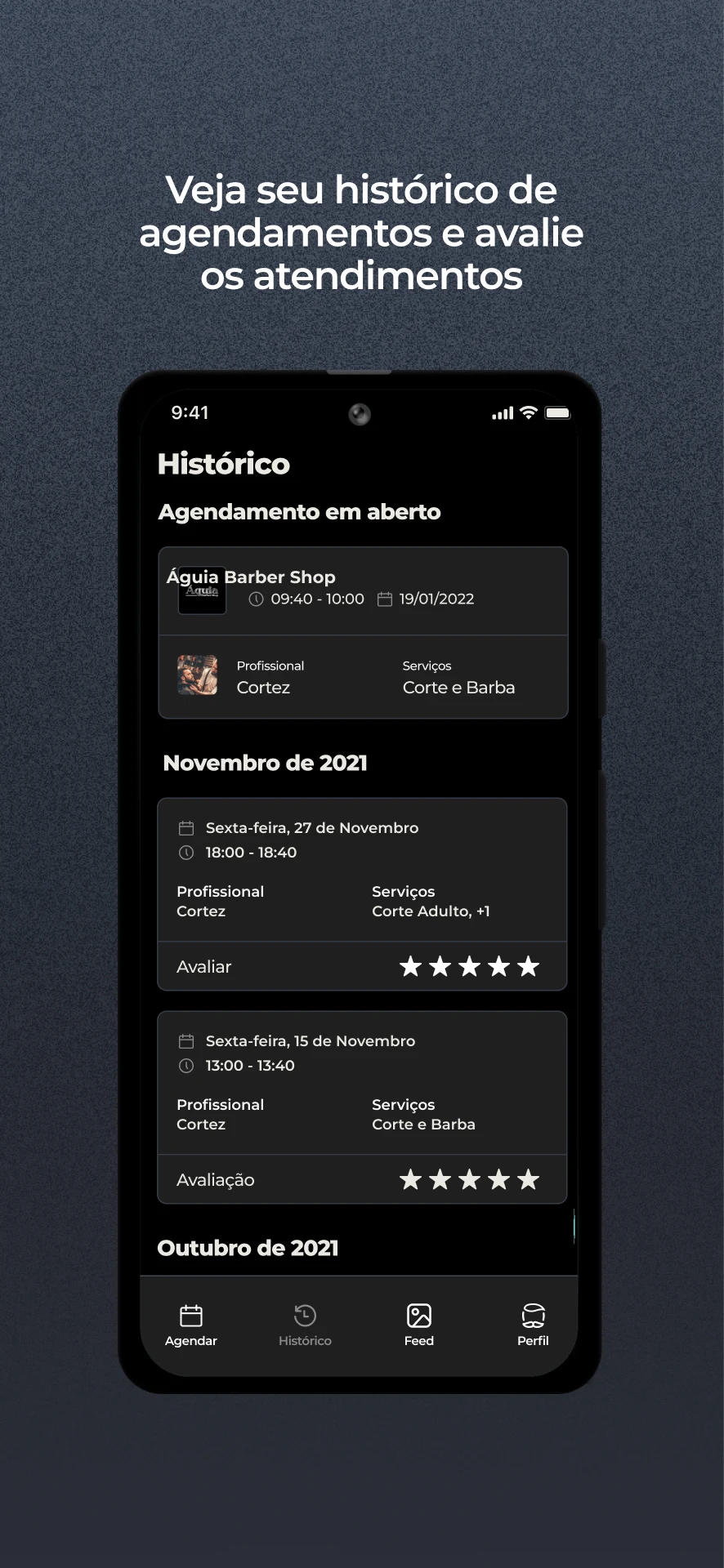 Águia Barber Shop screenshot